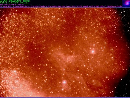 Pelican nebula in Cygnus