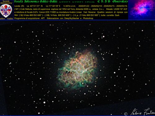 M1( Crab Nebula )