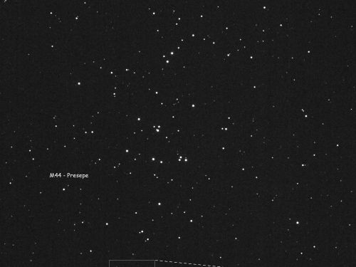Asteroide (53)Kalypso in M44 Presepe