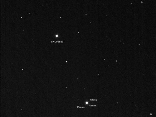 Congiunzione Urano – SAO92659