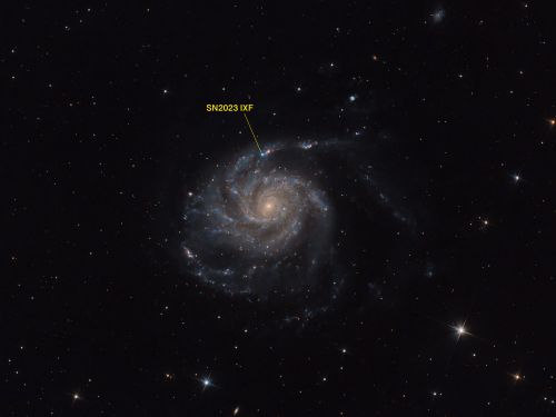 Supernova SN2023 IXF in M101