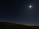 Panorama con Luna e Pleiadi