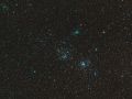 La cometa C2017 T2 Panstarrs nel Doppio Ammasso del Perseo