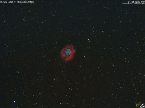 SH2-313 (Abell 35) planetaria nell’Idra
