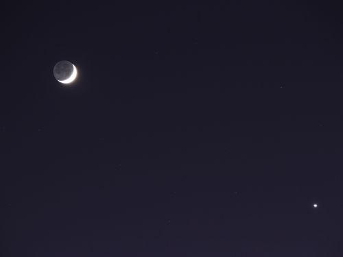 Luna e Venere – Congiunzione