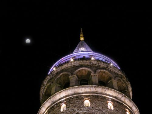 Eclissi Parziale di Luna da Istanbul