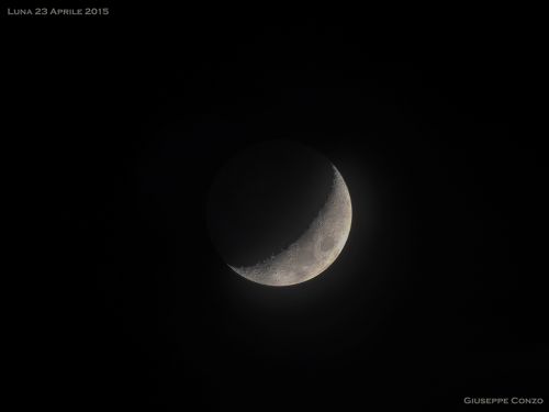 Luna – 23 aprile 2015