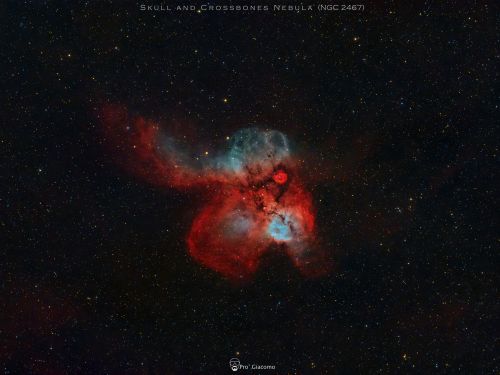 Skull and Crossbones Nebula (NGC 2467)