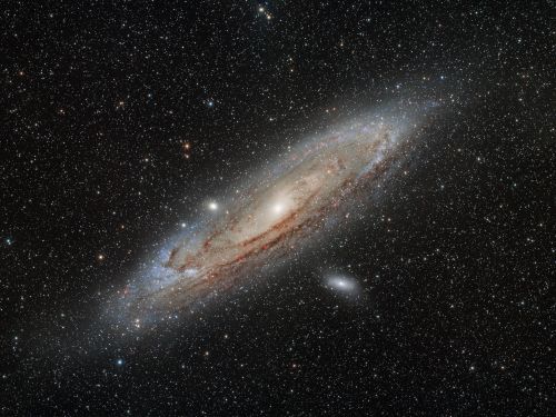 M31 Galassia di Andromeda – Banda larga con Dsrl