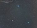 Cometa Lovejoy C2014 Q2 con Pleiadi e Toro