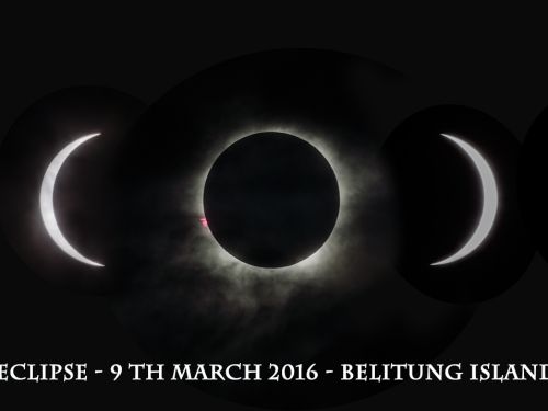 Eclissi totale di Sole dall’Indonesia