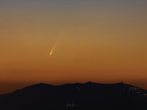 La cometa sulla montagna