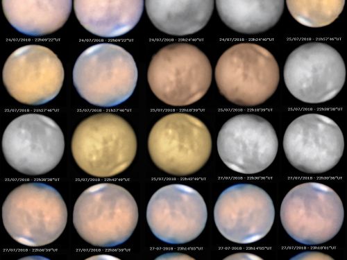 Marte in Opposizione dal 10 Giugno al 7 Agosto 2018