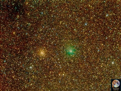 Mezzogiorno con la Cometa C/2016 M1 Panstaees