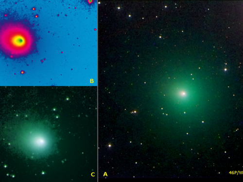 Cometa 46P/Wirtanen il 29/10/2018