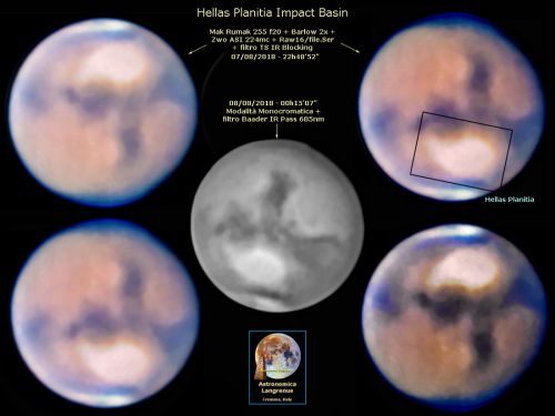 Hellas Planitia il 7 Agosto 2018