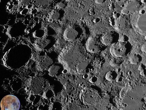 Cratere Orontius e dintorni
