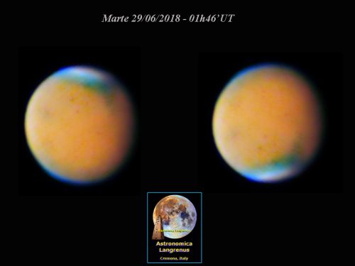 Marte il 29 Giugno 2018