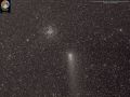 Cometa 21P/Giacobini Zinner e M 37 – NGC 2099
