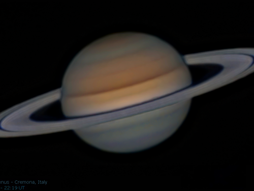 Saturno verso l’opposizione