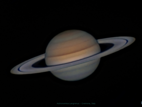 Saturno il 21 Agosto 22:19UT
