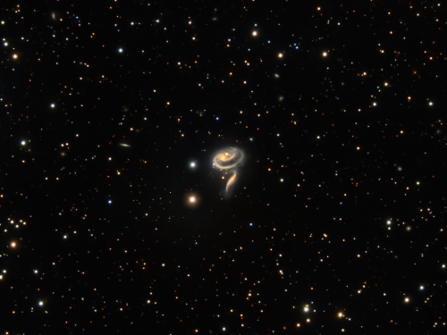 Arp 273 una rosa cosmica