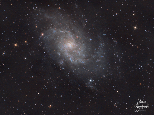 Galassia M33 prima in assoluto