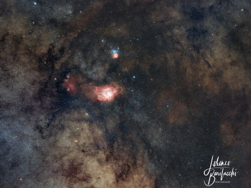 Nebulose Trifida e Laguna