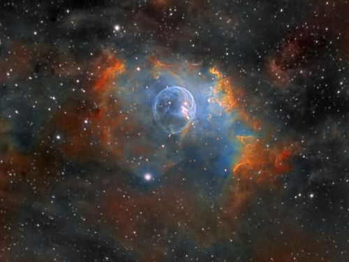 NGC 7635 Bubble Nebula Narrowband