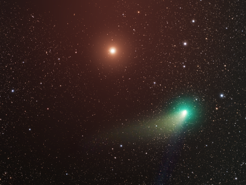 La Cometa C/2022 E3 incontra Marte