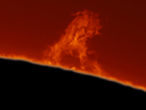 Solar Prominence GIF