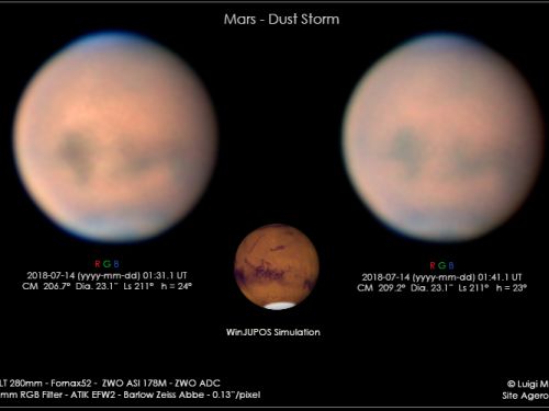 Marte – Dust Stom