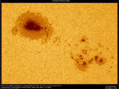 Macchia Solare NOAA2665