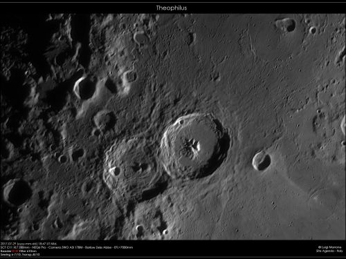 Cratere Lunare Theophilus