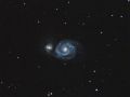 M51 – Whirlpool Galaxy (zoom)