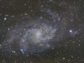 M33 Triangulum Galaxy – First Version