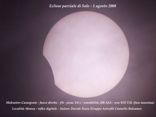 Eclisse Parziale di Sole