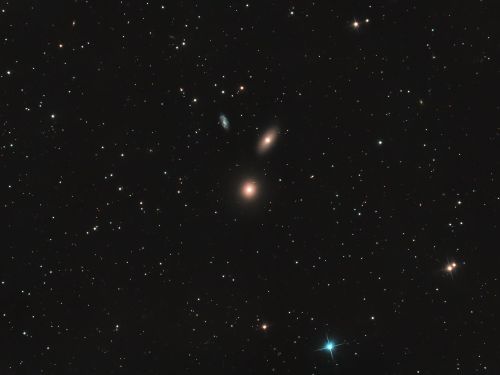 M105, NGC3384 e NGC3389 – Un Tripletto del Leone meno famoso