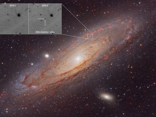 Una Nova nella Galassia di Andromeda