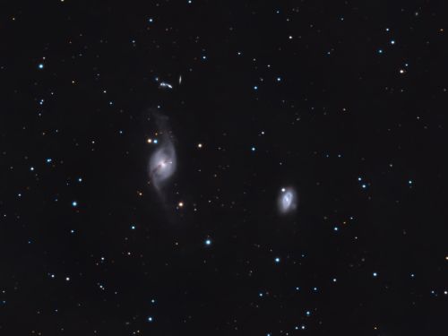 Galassie interagenti NGC 3718/3729 e gruppo Hickson 56