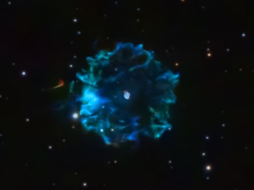 Nebulosa Occhio di Gatto con nucleo risolto (NGC 6543)