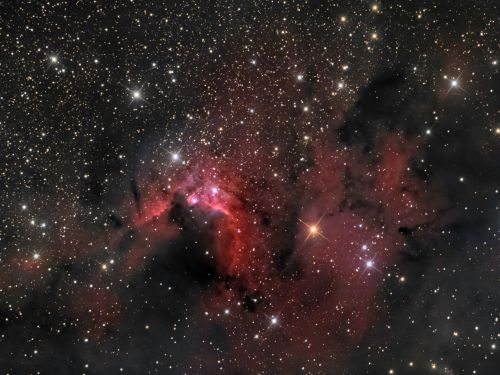 Nebulosa Grotta (Sh2-155)