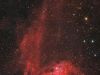 Nebulosa Stella Fiammeggiante (IC 405) in HOO