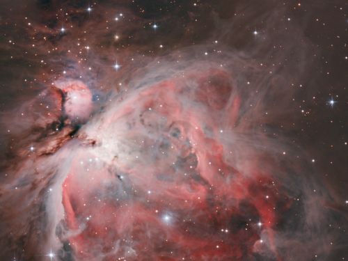 Grande nebulosa di Orione e nebulosa running man