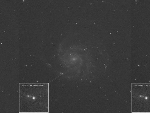 Supernova SN 2023ixf, evoluzione