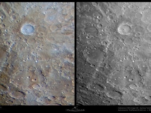 I crateri Tycho e Clavius