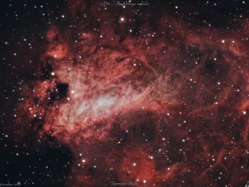 The Omega nebula (M 17 / NGC 6618)