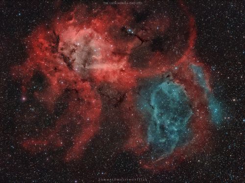 The Lion nebula (Sh2-132)