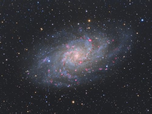 Pinwheel Galaxy M33 nel Triangolo