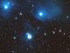Particolare su ammasso delle pleiadi M45